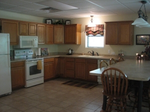 lodge kitchen