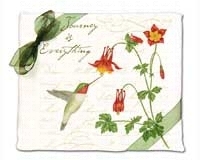 Hummingbird Flour Sack Cup Towel (Set of 2) 1